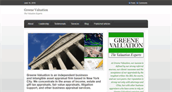 Desktop Screenshot of greenevalue.com